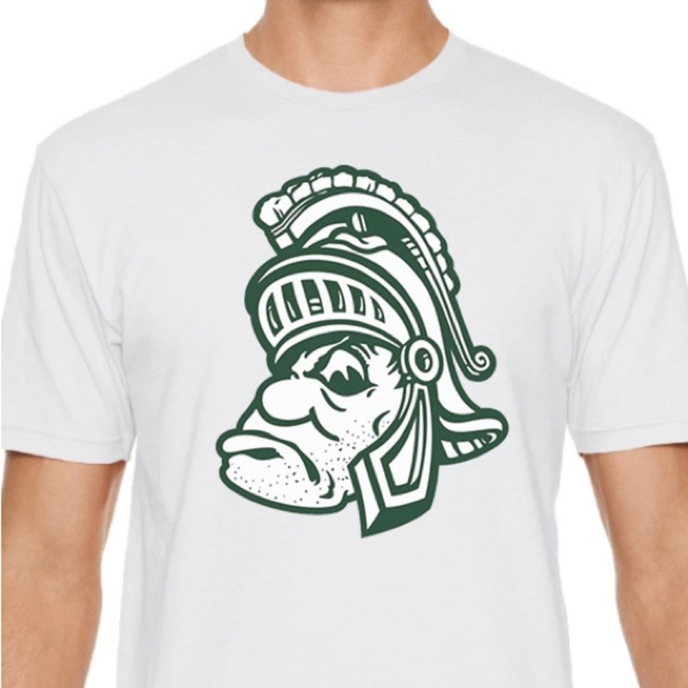 Michigan State Spartans vintage logo shirt